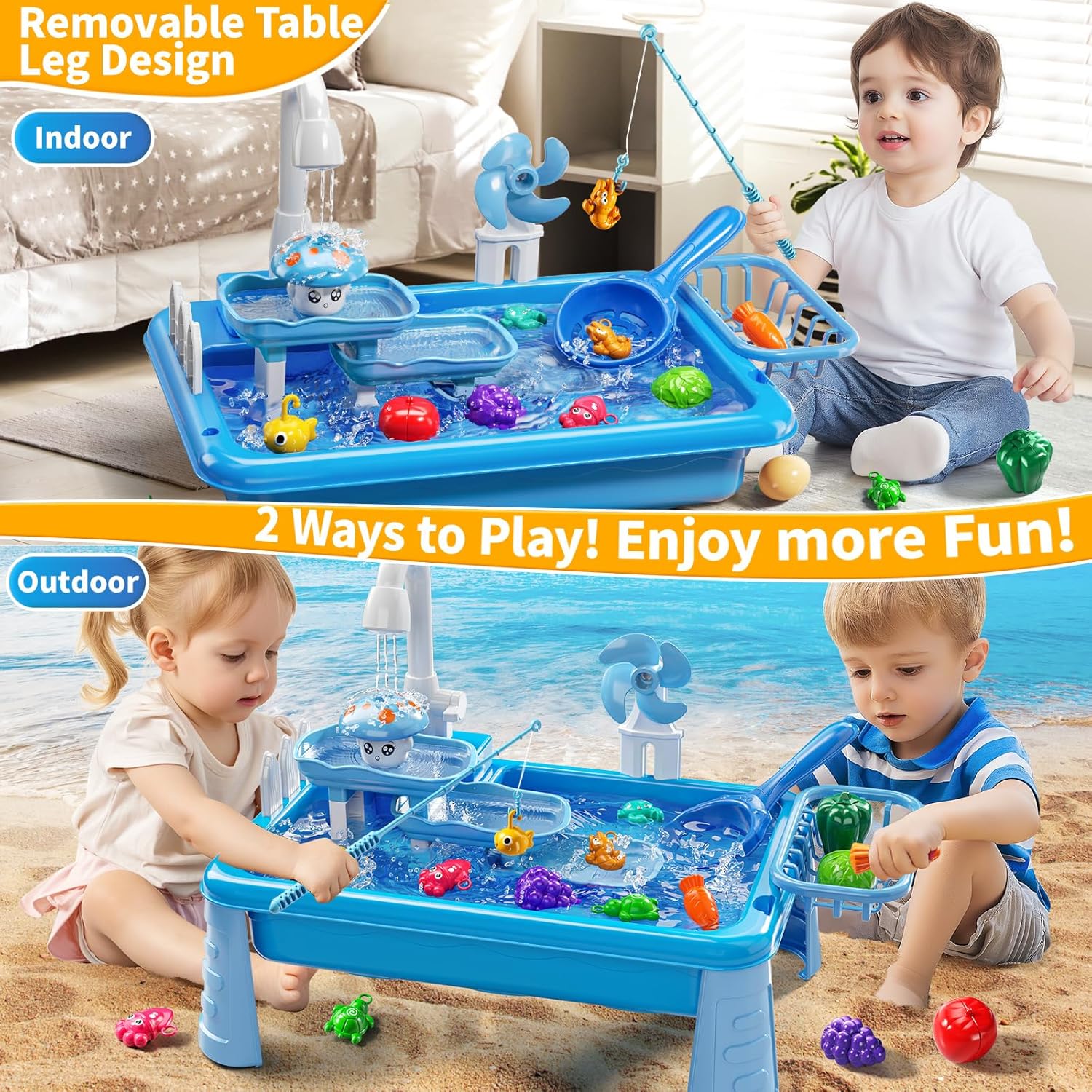 Water Table Play Sink Toy for  - Kids Outdoor Table avis et prix
