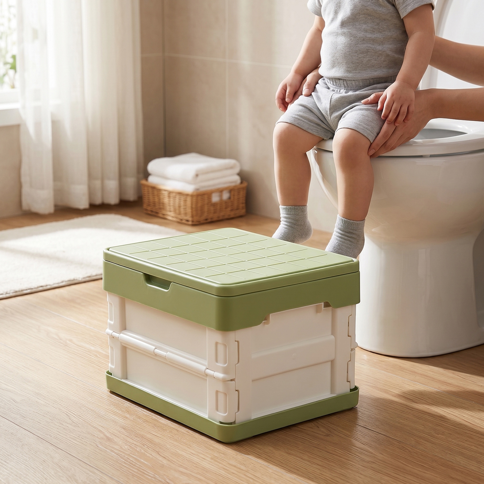 Portable Potty with PU Soft Se - Kids Outdoor Foldable Chair avis et prix