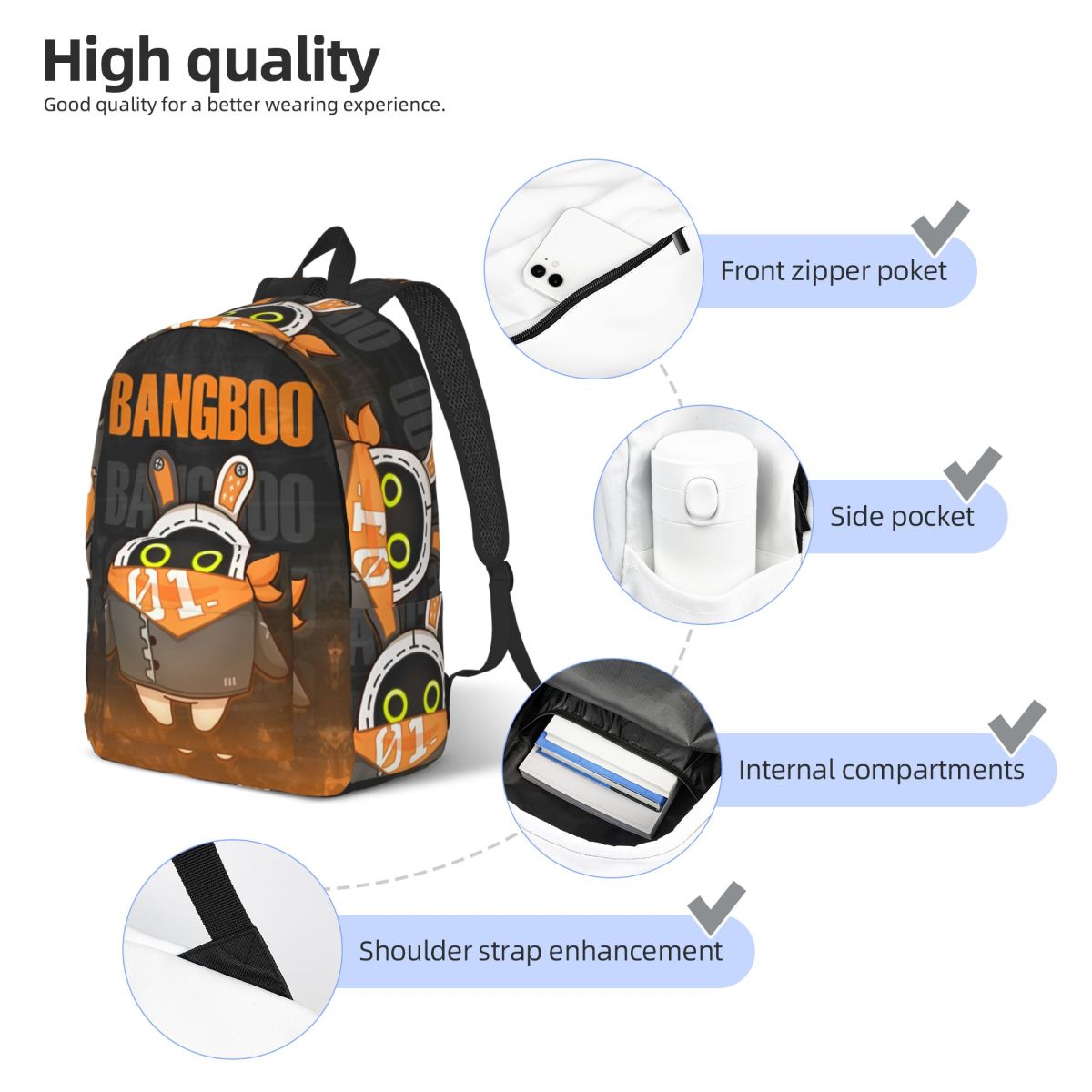 Bangboo Zenless Zone Zero Back - Kids Outdoor Zone avis et prix