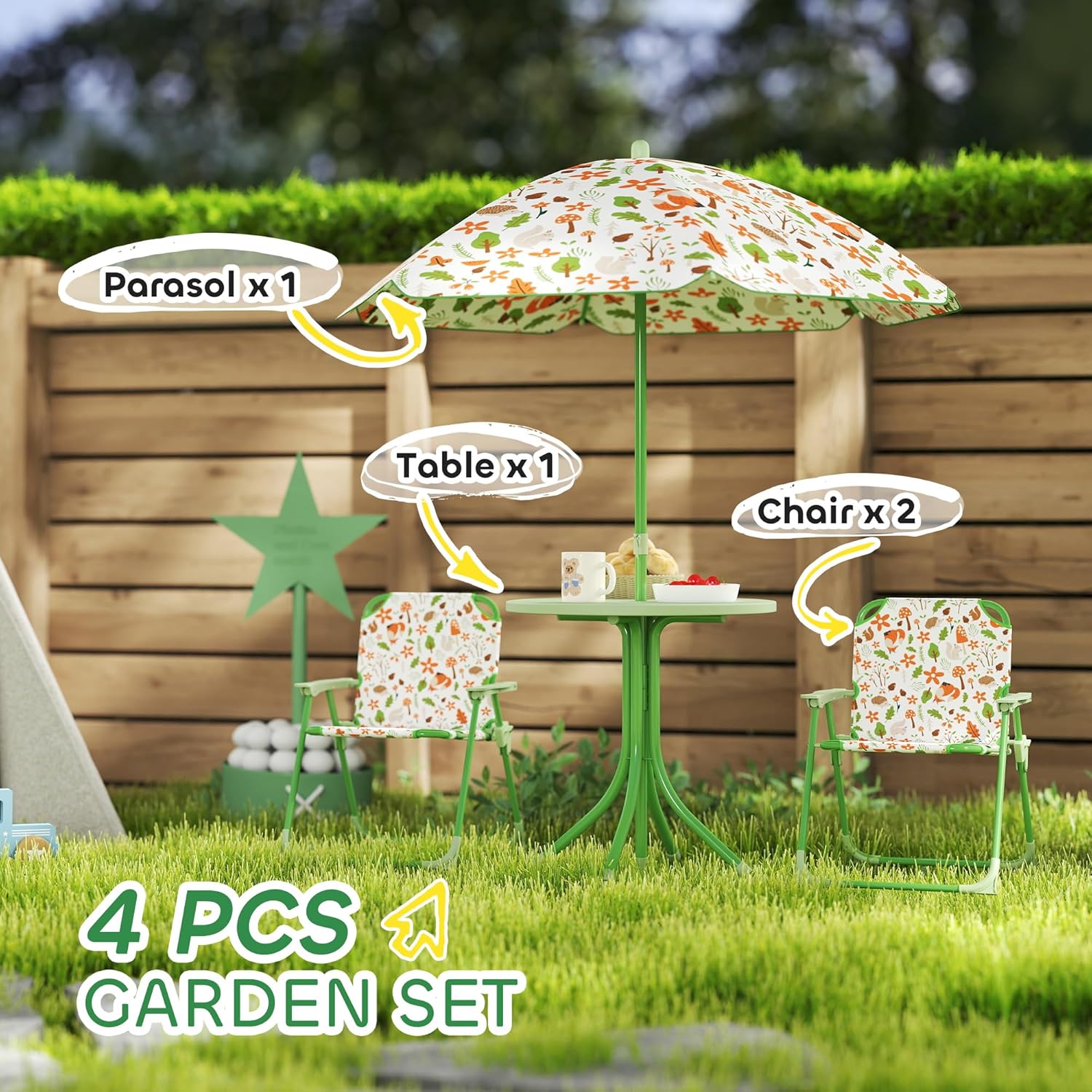 Kids Picnic Table Chair Set Fo - Kids Outdoor Foldable Chair avis et prix