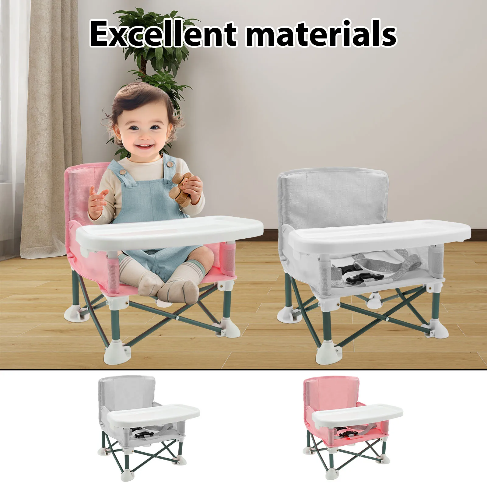 Toddler Booster Seat with Chil - Kids Outdoor Foldable Chair avis et prix