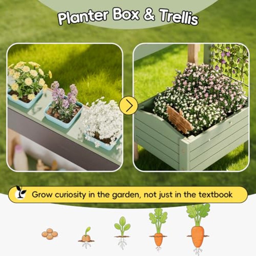 Outdoor kitchen for kids: wood - Kids Outdoor Kitchen Set avis et prix