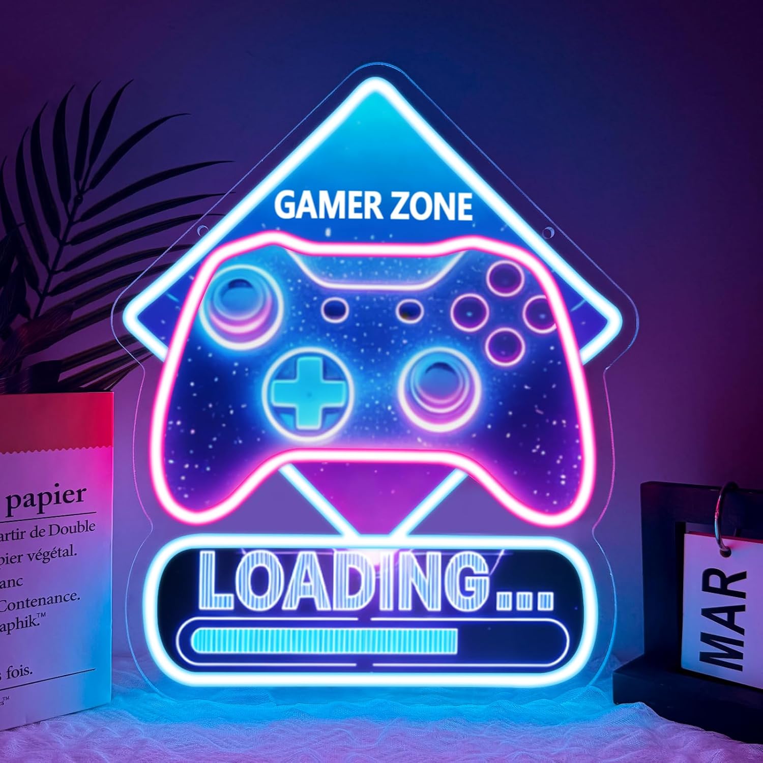 Game Zone Loading Neon Sign Ar - Kids Outdoor Zone avis et prix