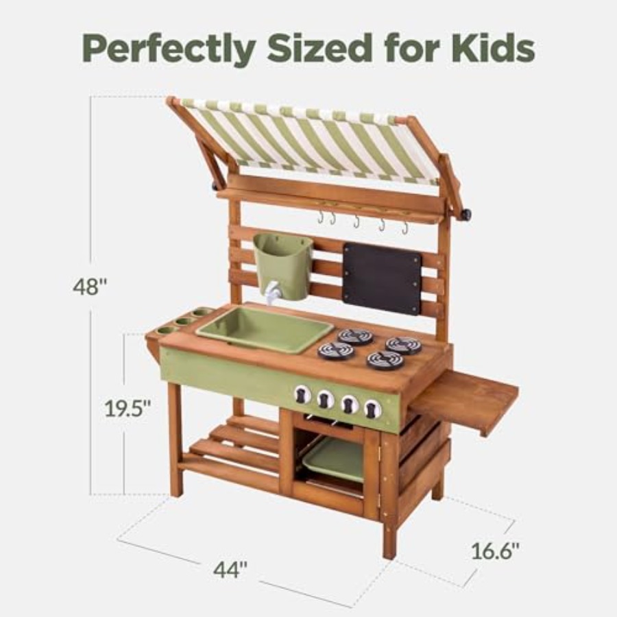 Outdoor mud kitchen for kids:  - Kids Outdoor Kitchen Set avis et prix