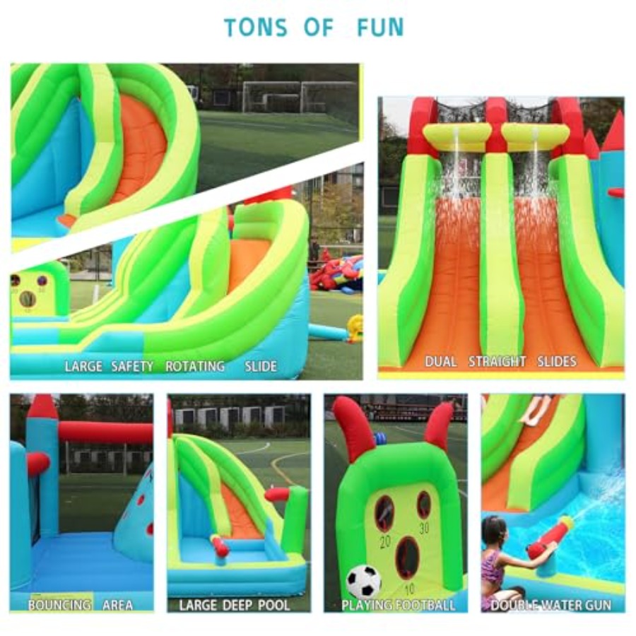 Outdoor inflatable water slide - Kids Outdoor Zone avis et prix