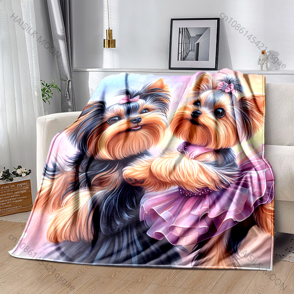 1PC Two Yorkshire Terriers Bla - Outdoor Kids Yorkshire avis et prix