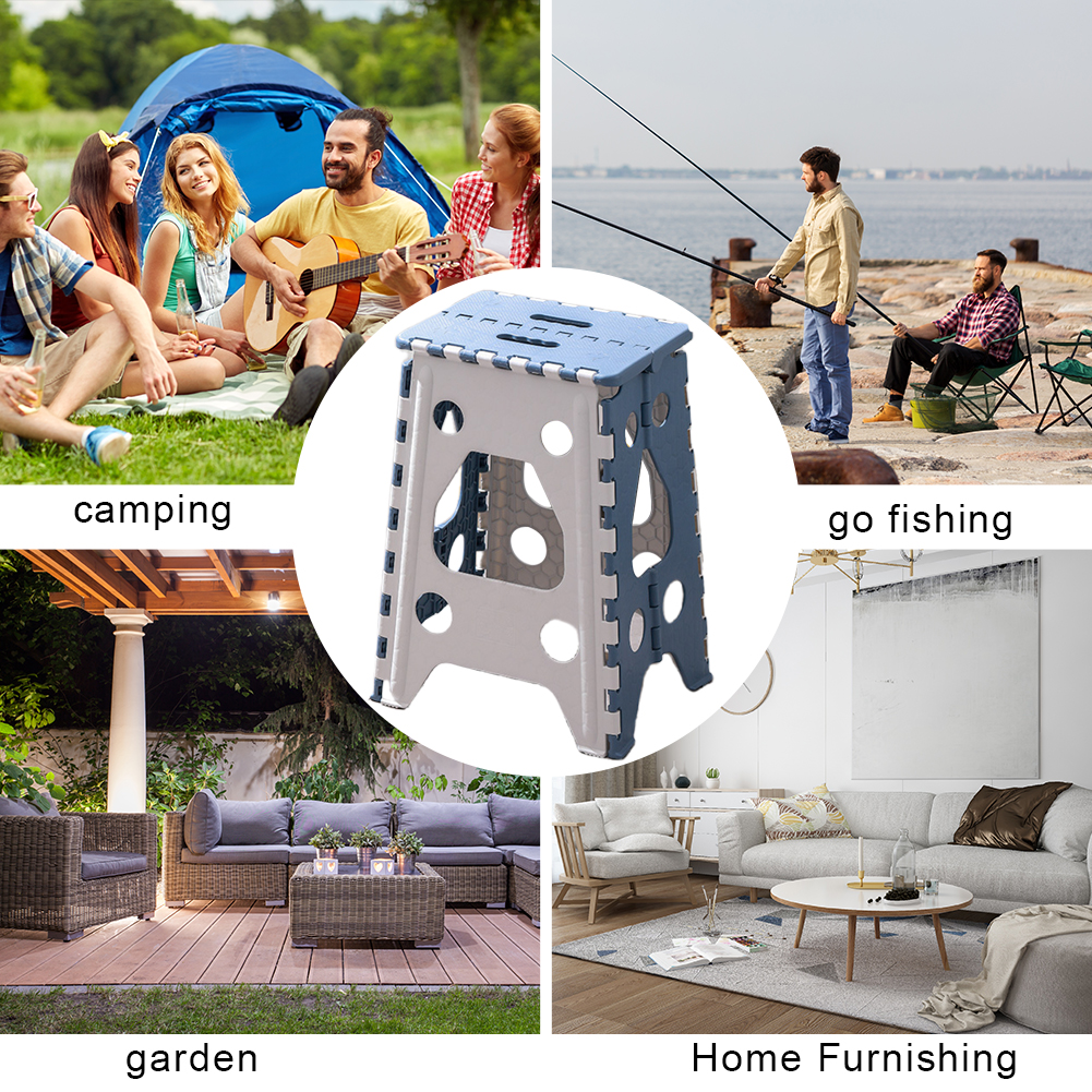 18 Inch Plastic Stools for Adu - Kids Outdoor Foldable Chair avis et prix