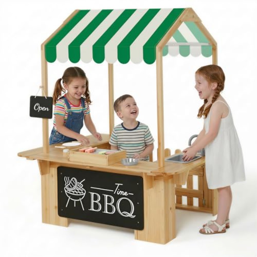 Outdoor playhouse mud kitchen  - Kids Outdoor Kitchen Set avis et prix