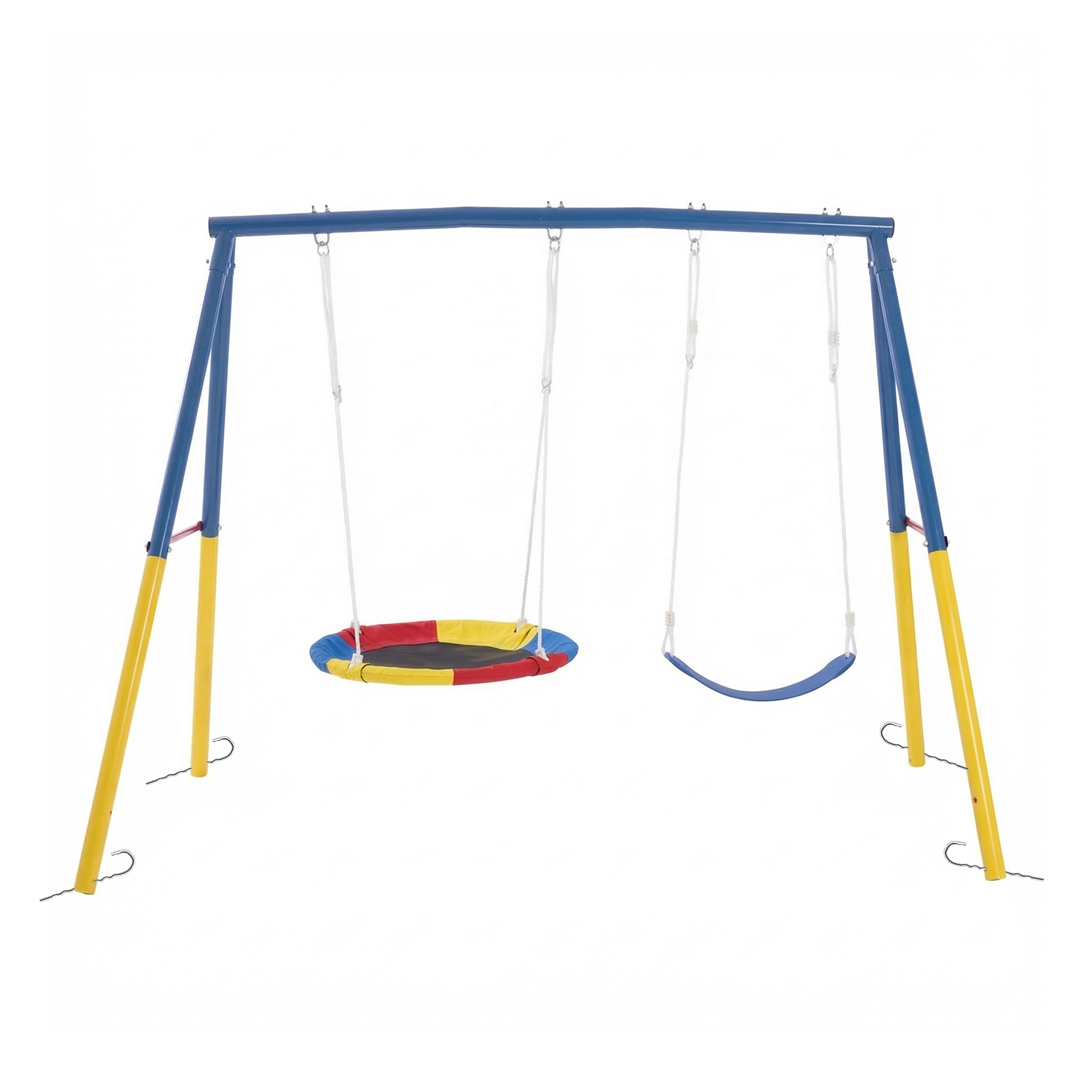 Outdoor Swing Set with Backyar - Kids Outdoor Swing avis et prix