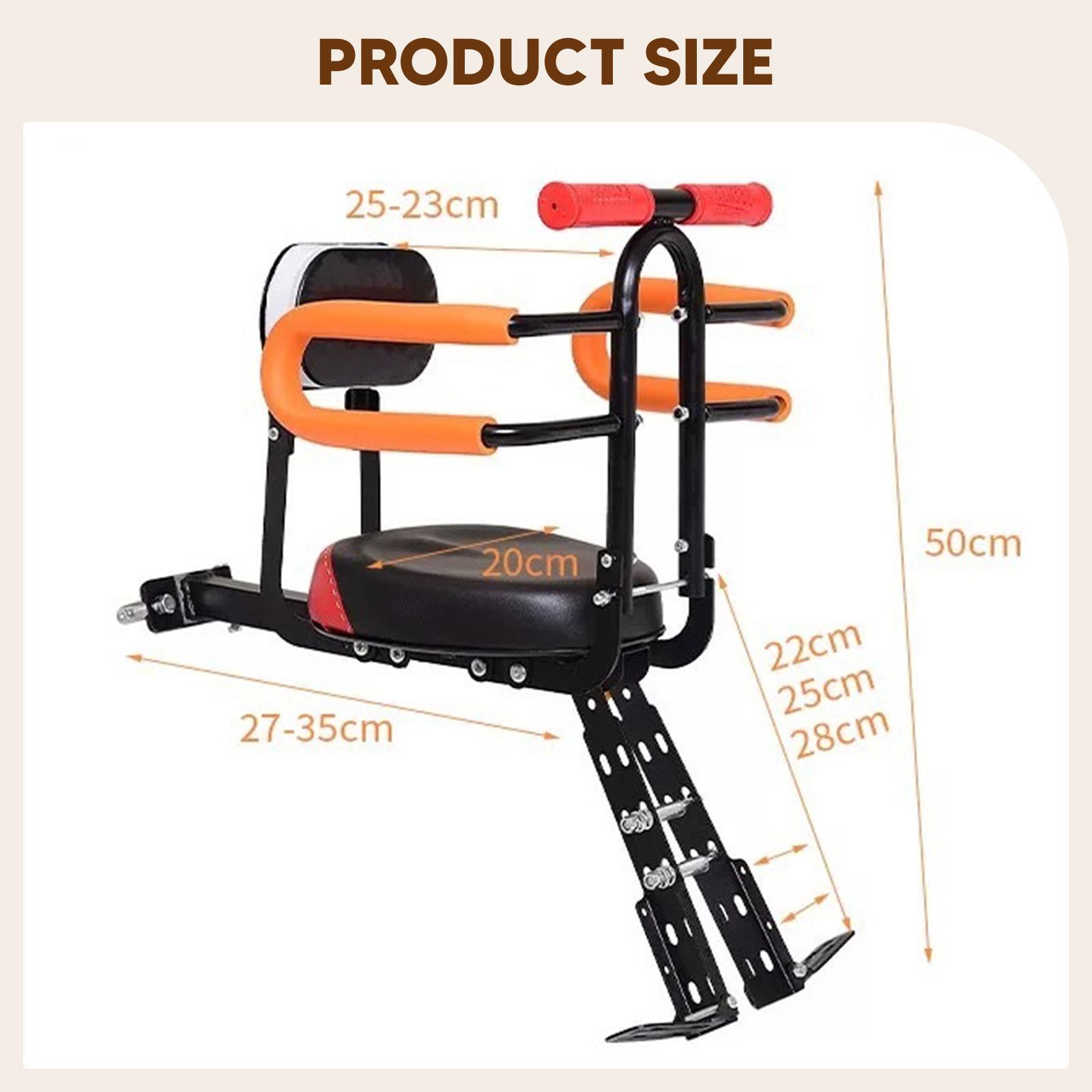 Foldable Kids Bike Seat with G - Kids Outdoor Foldable Chair avis et prix