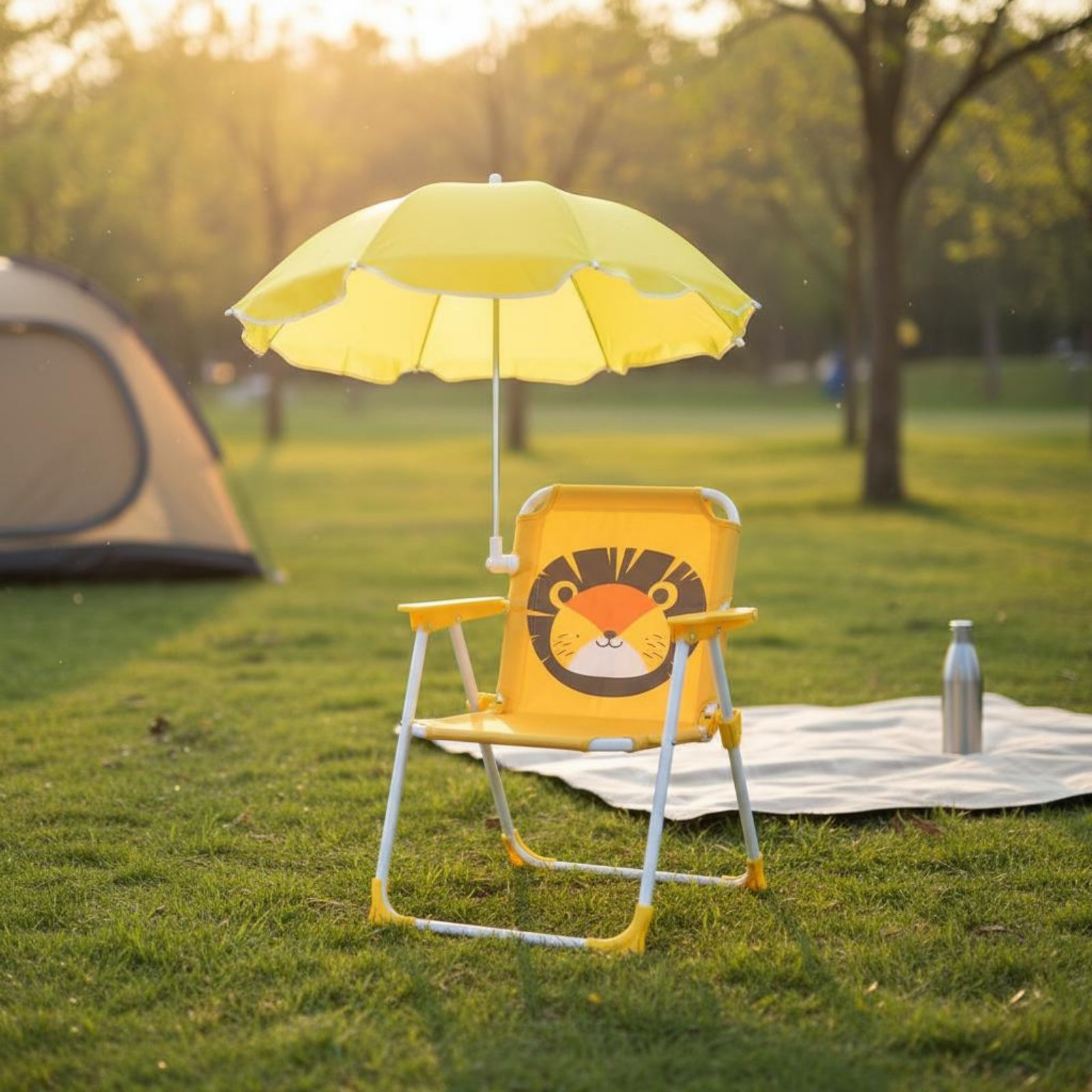 Children's Portable Chair with - Kids Outdoor Lawn Chair avis et prix