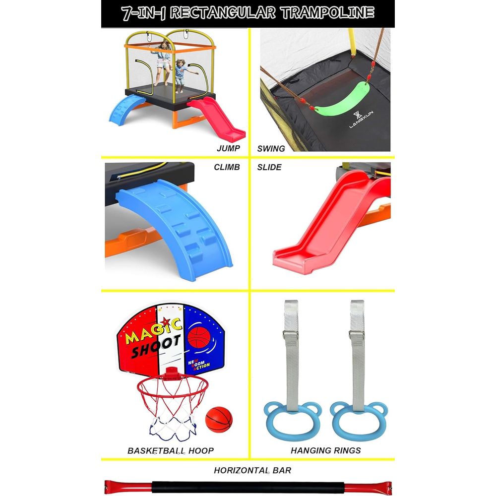 Outdoor Swing Basketball Climb - Kids Outdoor Swing avis et prix